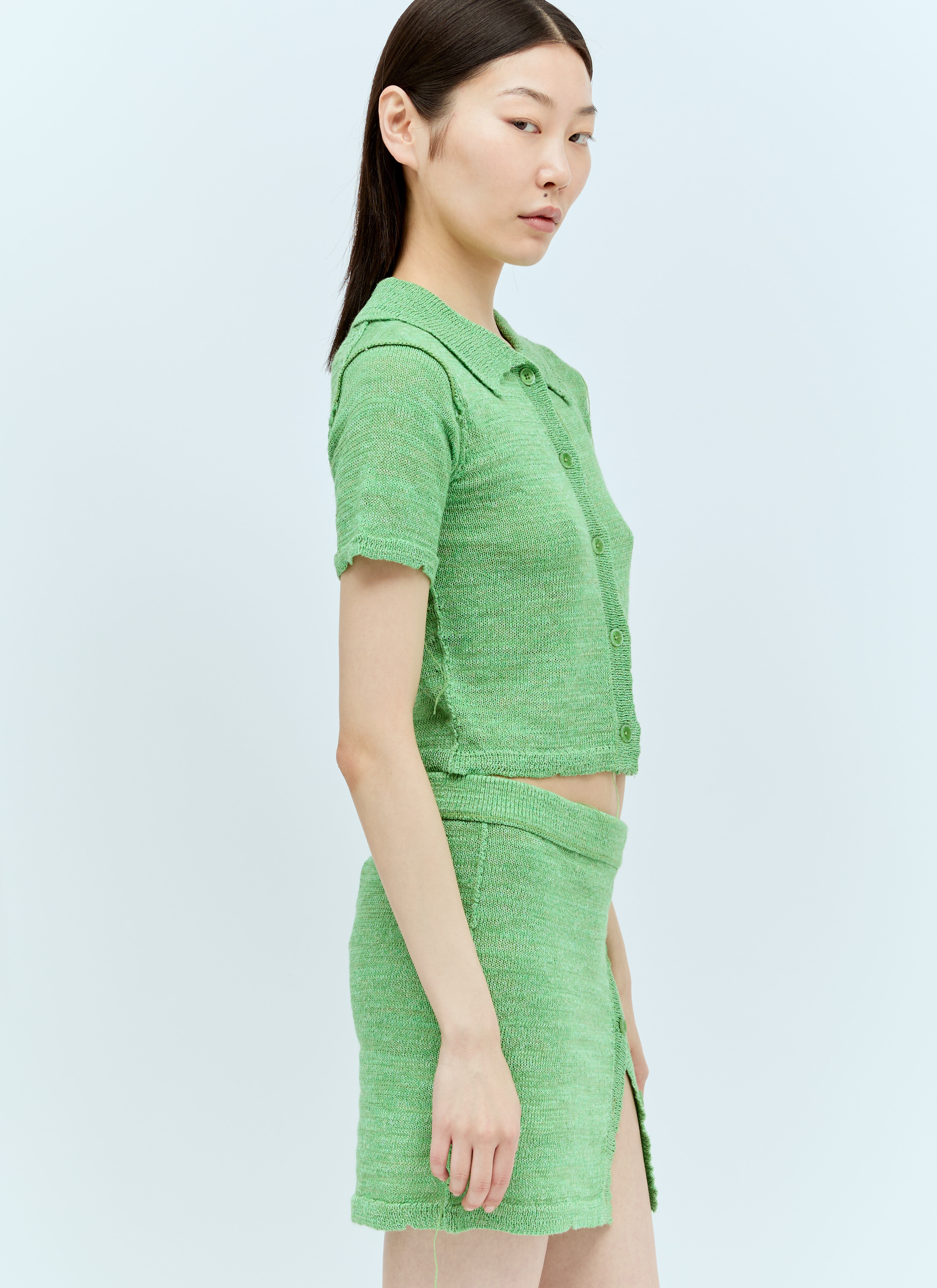 Cropped Cardigan - 4