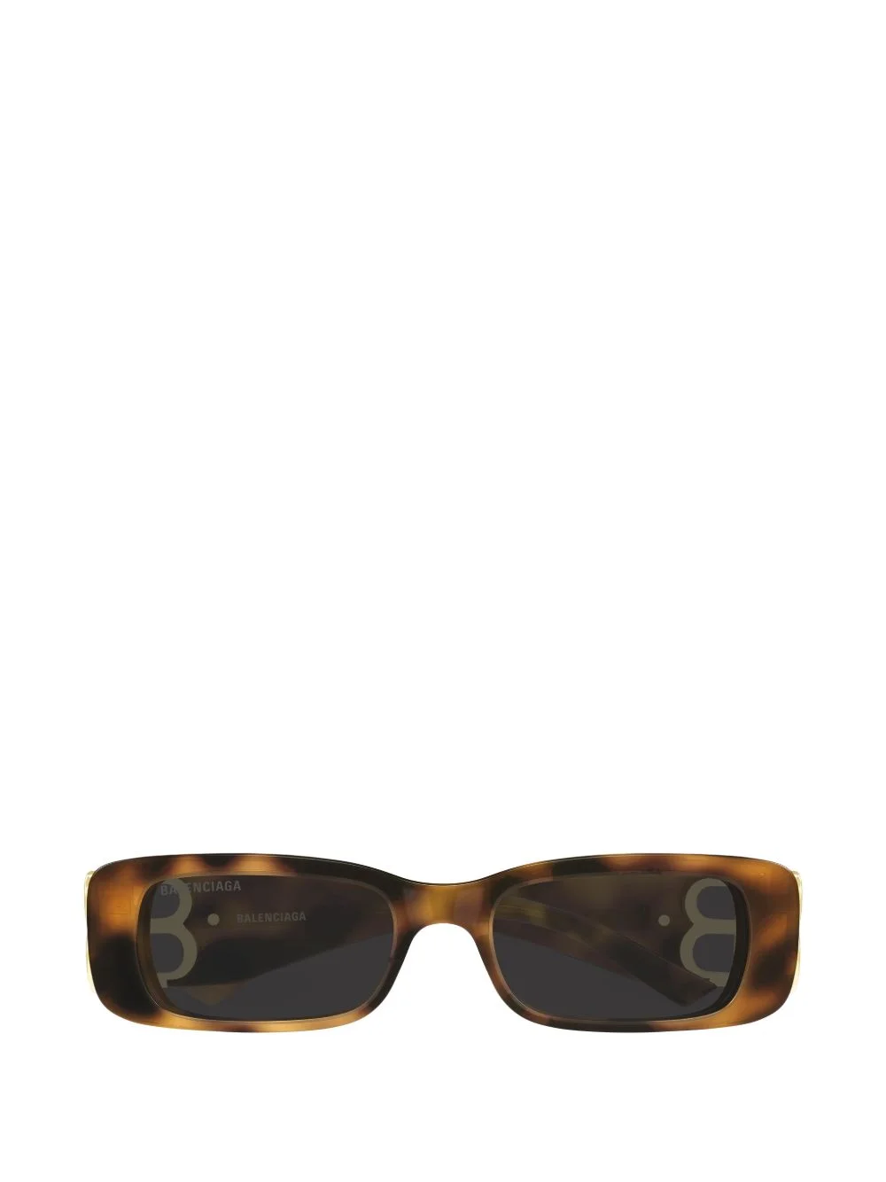 Dynasty logo-plaque rectangle-frame sunglasses - 1