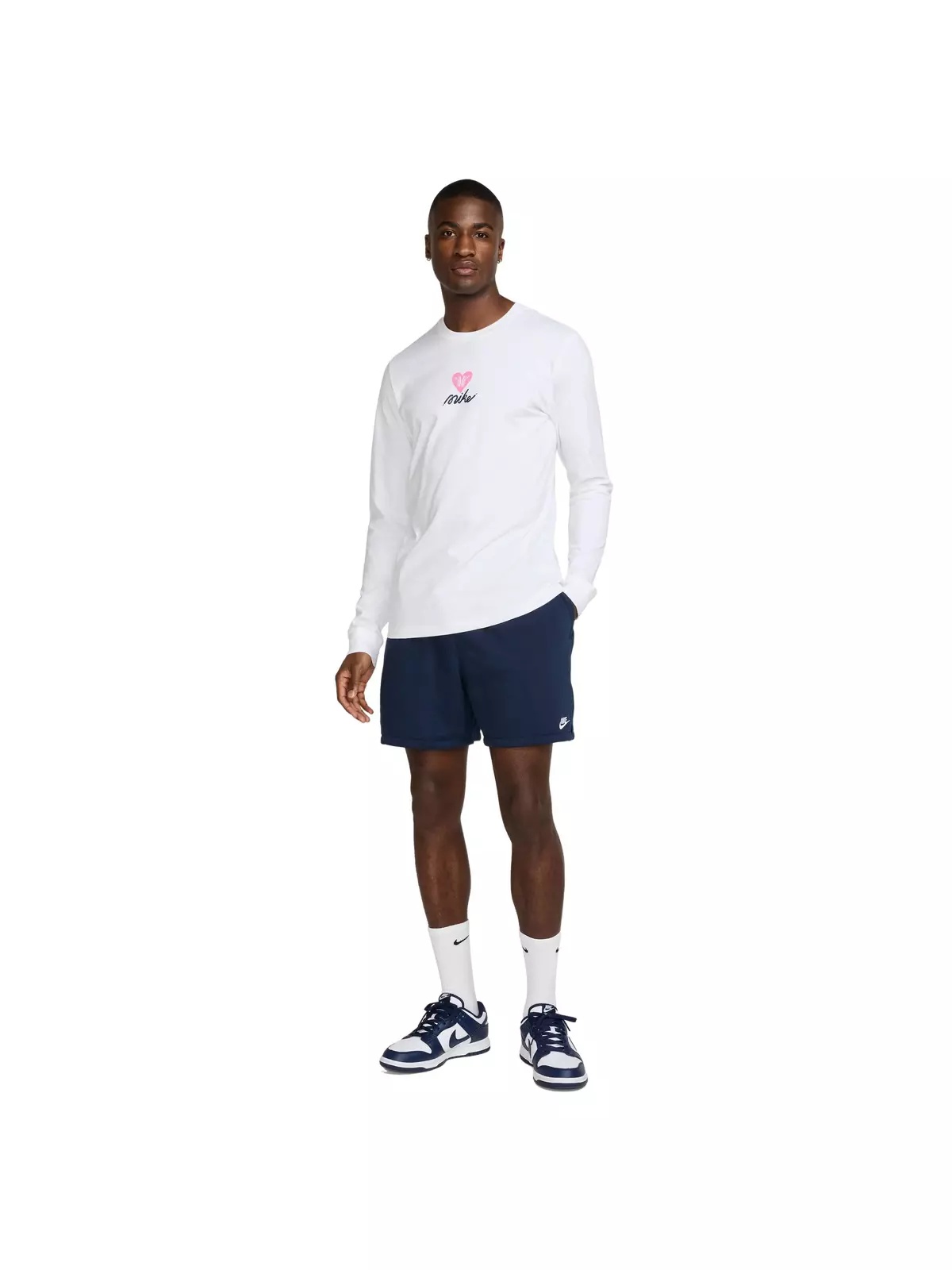 Men's Club Flow French Terry Shorts -Blue - 7