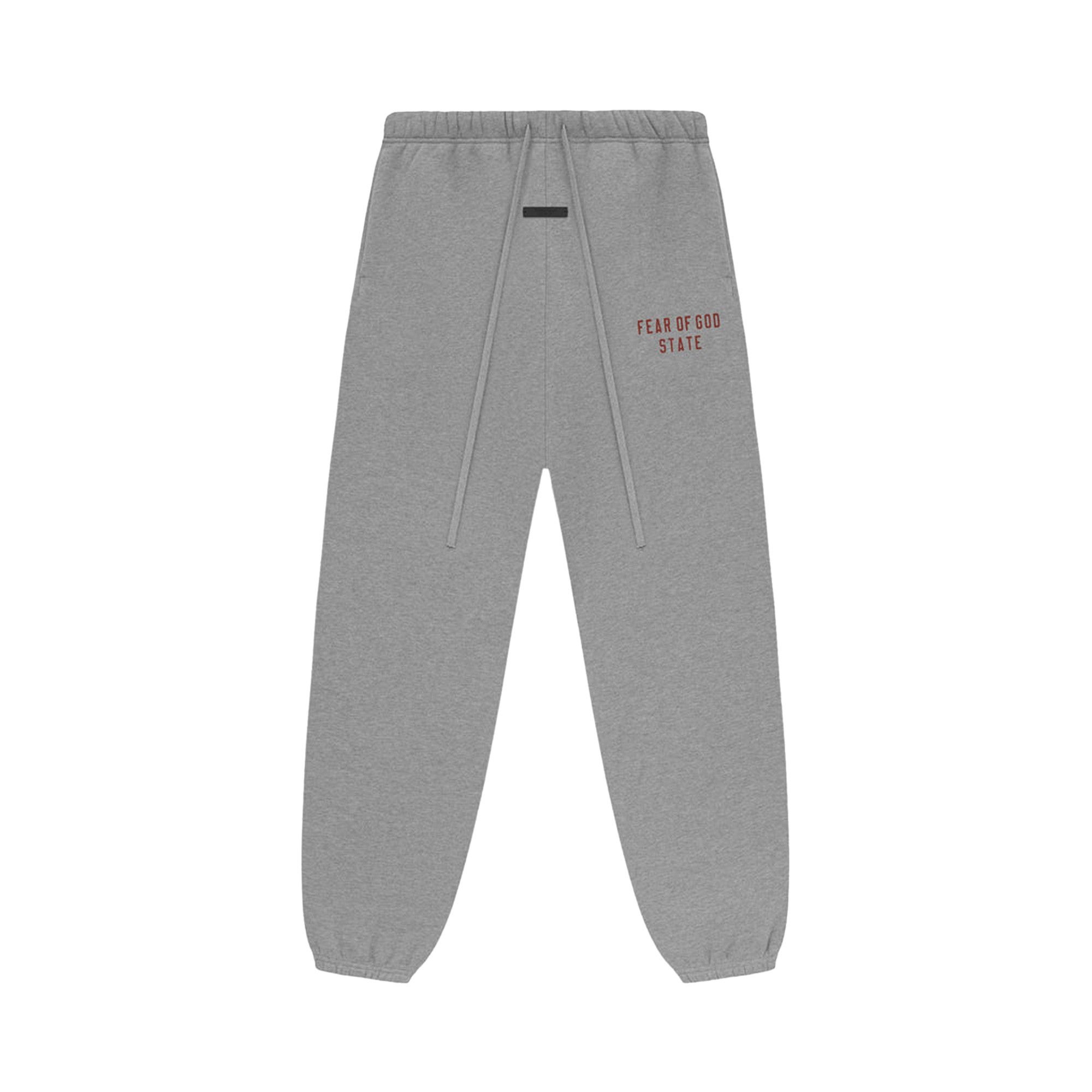 Fear of God Essentials Fleece Sweatpant 'Dark Heather' - 1