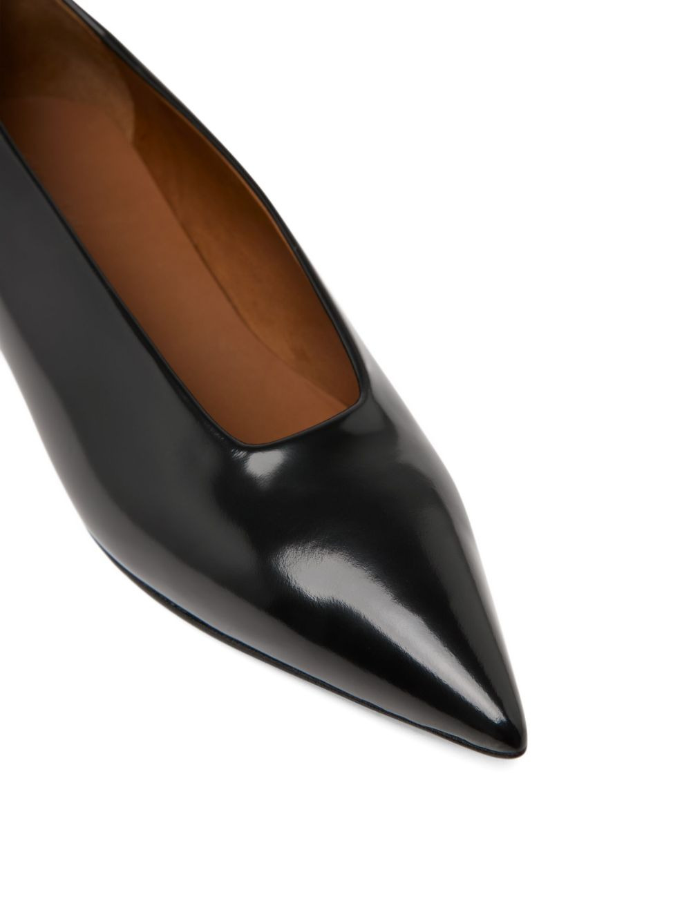 pointed-toe kitten-heel pumps - 4