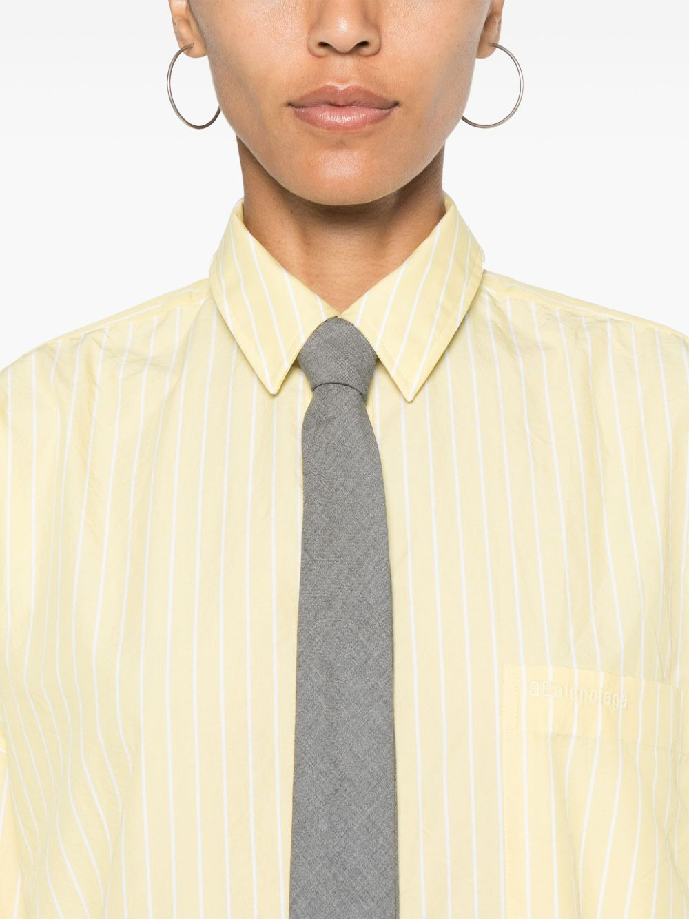 striped cotton shirt - 5