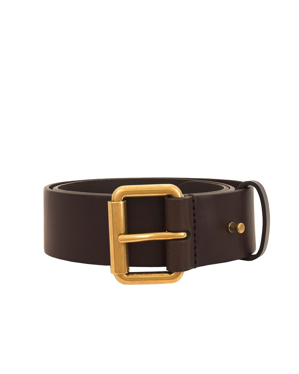 Vegan Leather Square Belt - 3