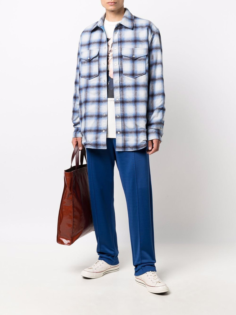 Isabel Marant straight-leg logo track pants outlook