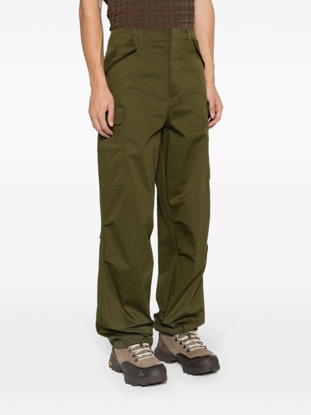 cotton cargo trousers - 3