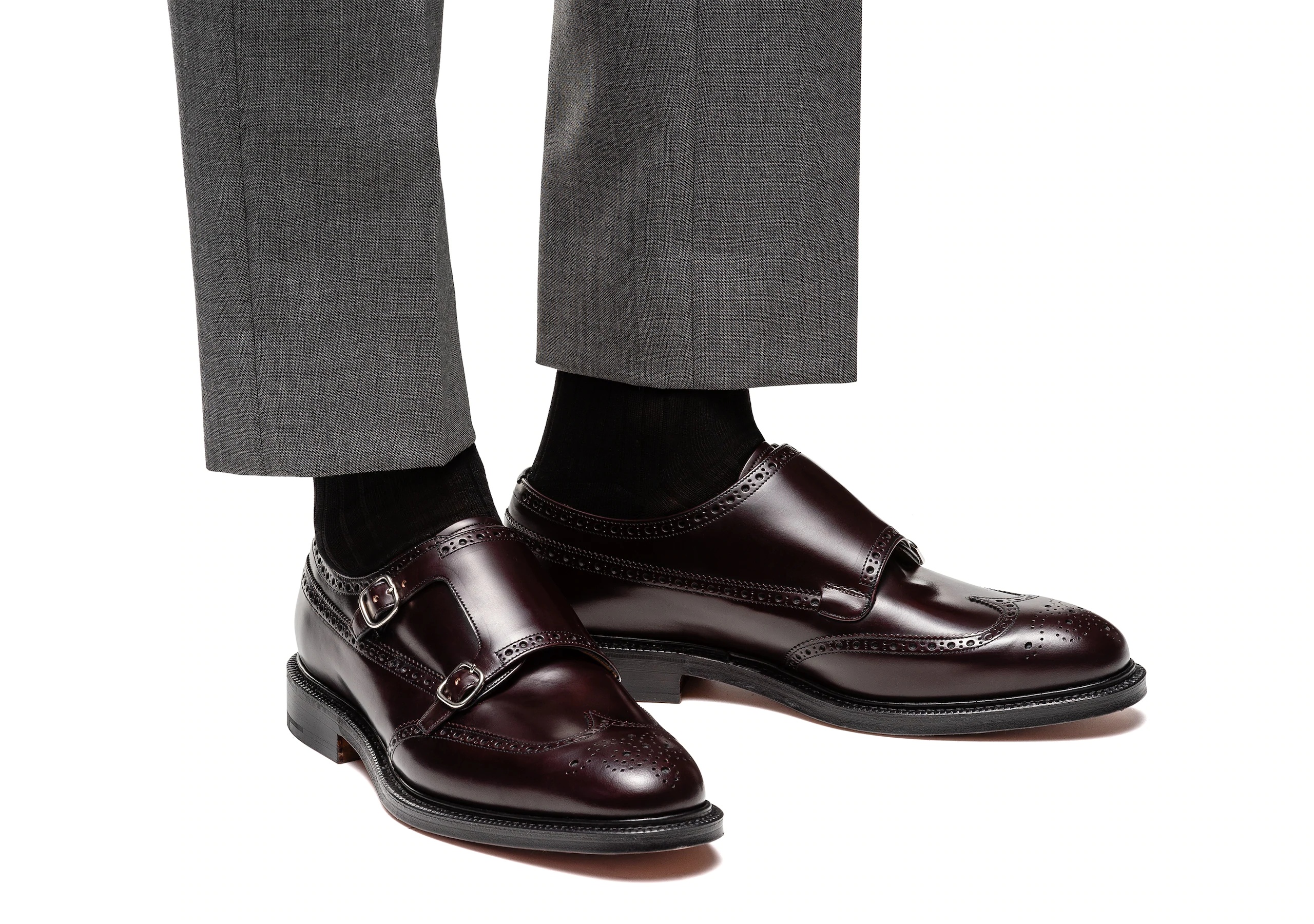 Monkton
Polished Binder Monk Strap Burgundy - 5