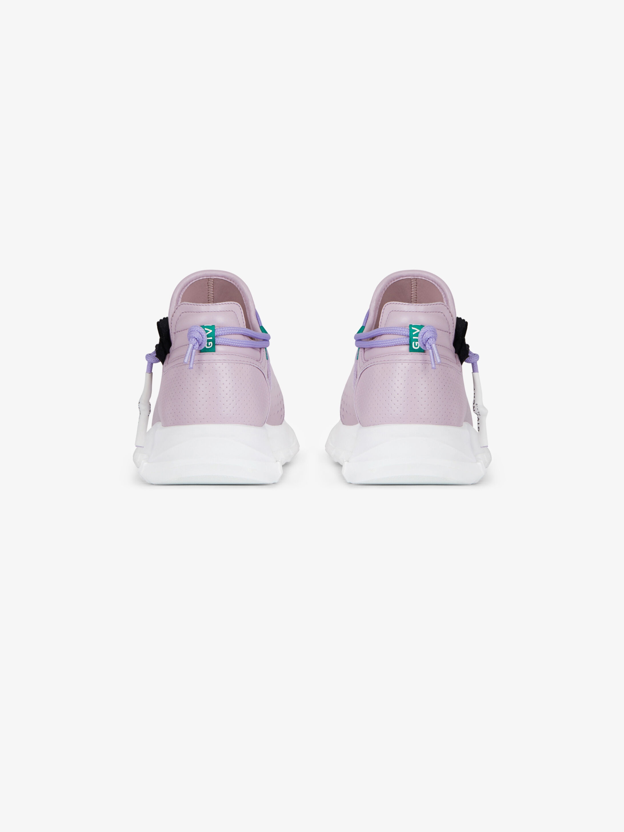 Spectre low runners sneakers in perforated leather with zip - 3