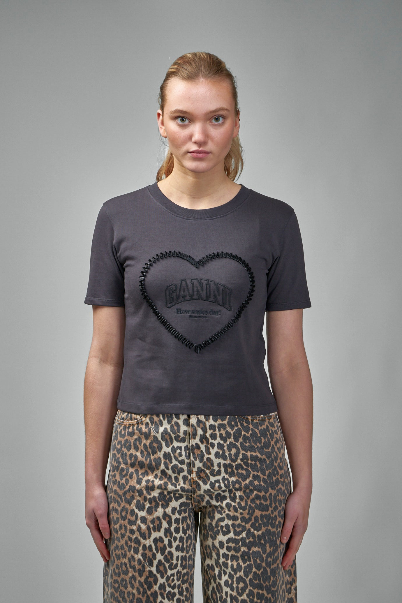 Heavy Cotton Heart Small T-Shirt - 1