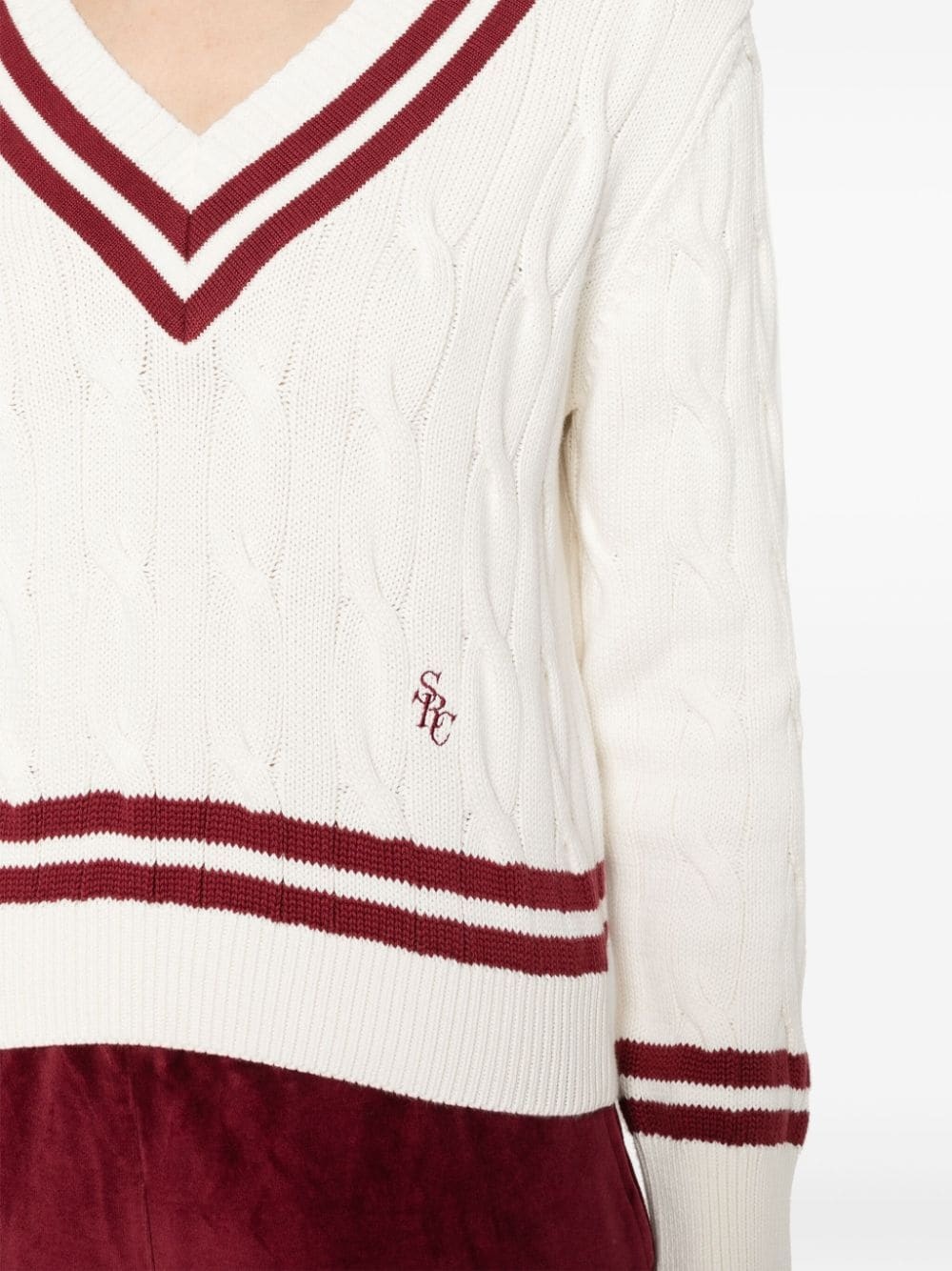 SRC cable-knit jumper - 5