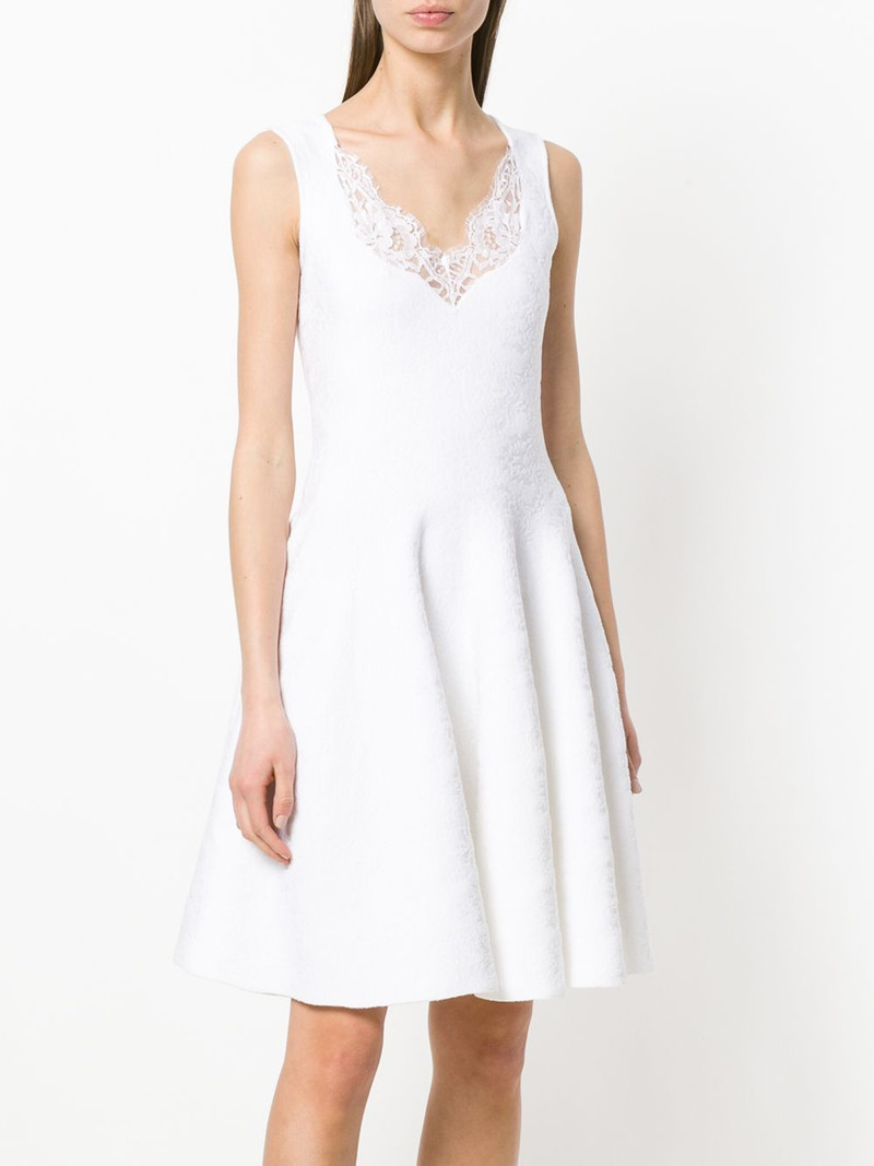 lace flared dress 3
