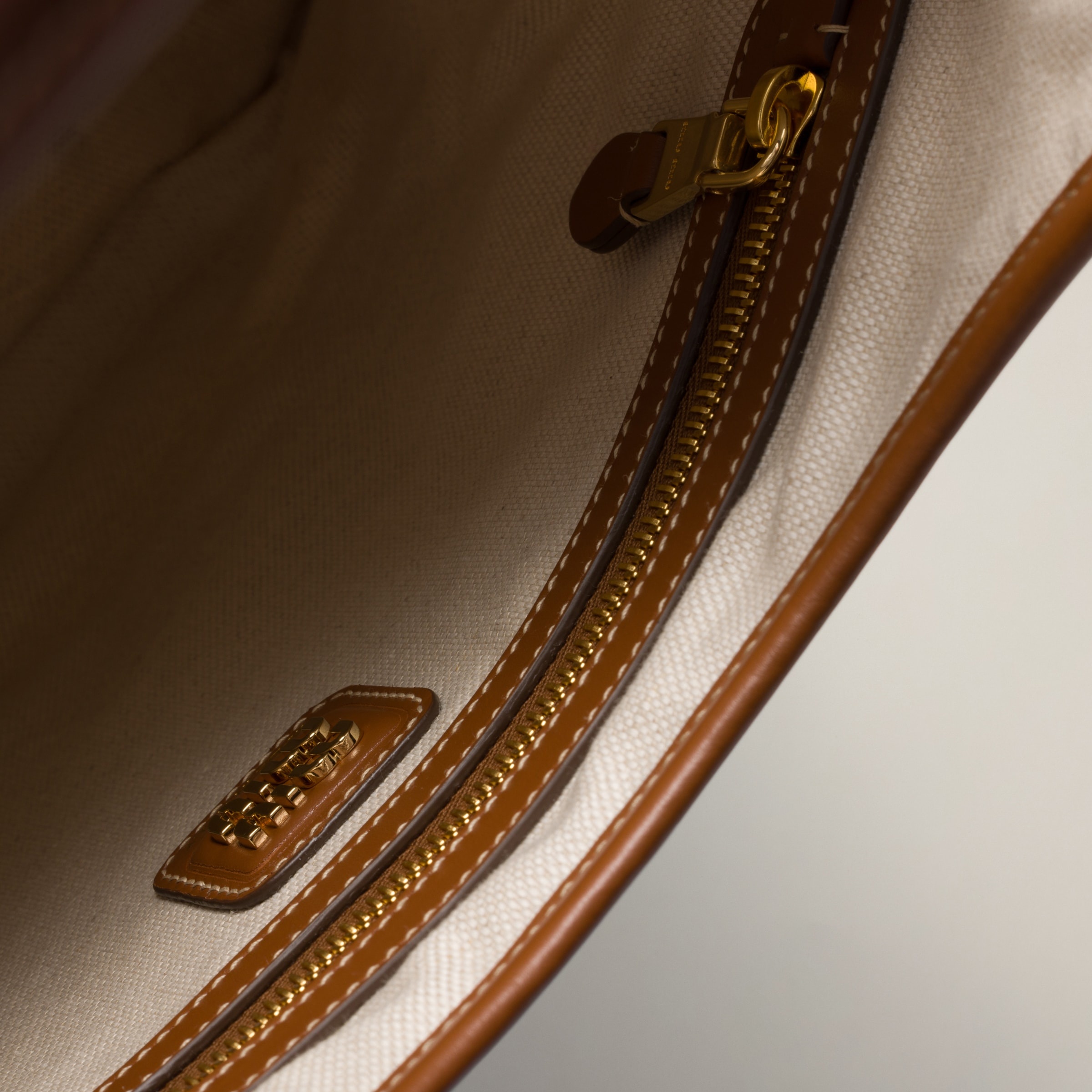IVY canvas and leather bag - 6