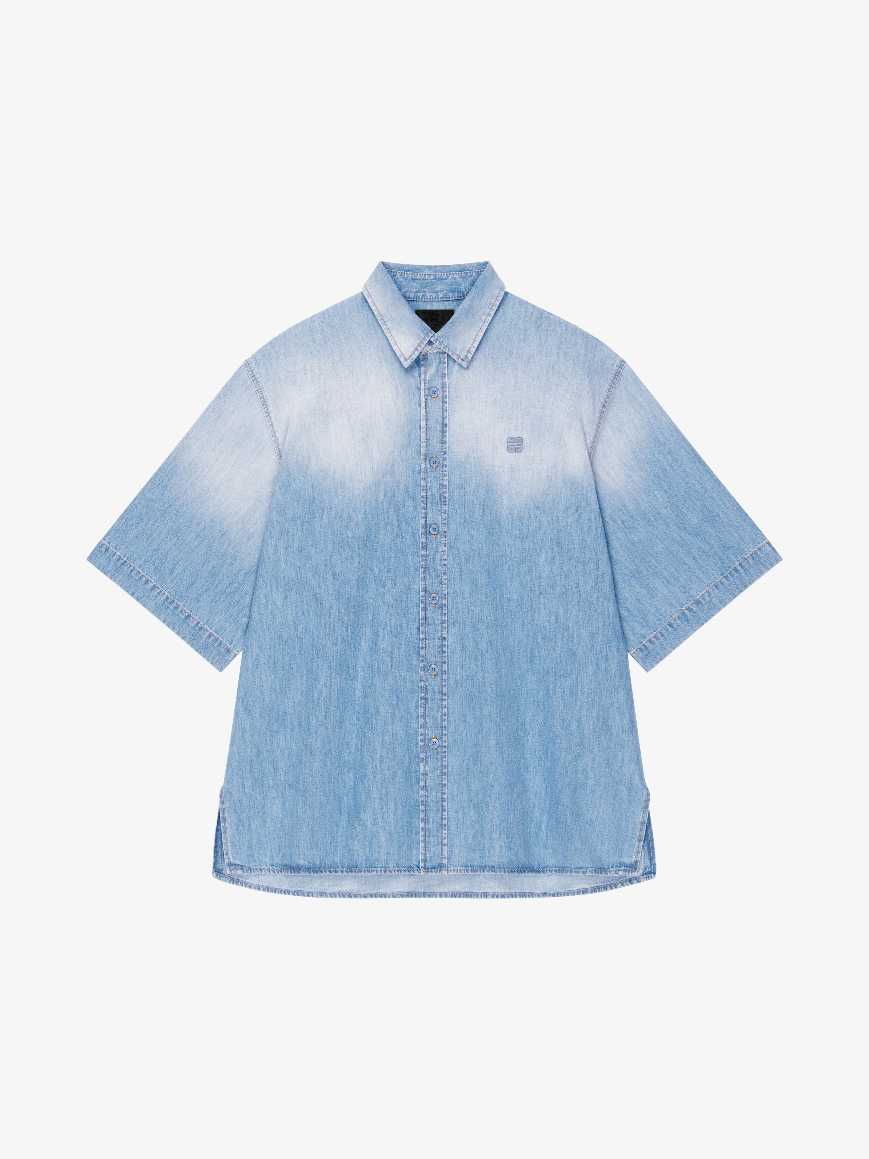 SHIRT IN DENIM - 1