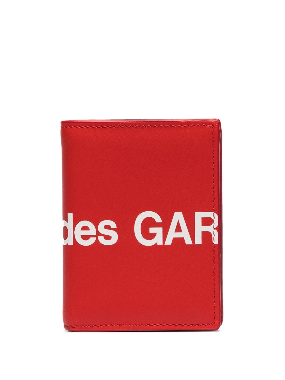 large logo print wallet - 1