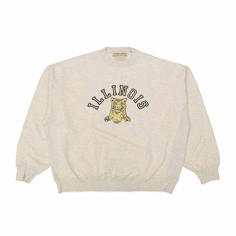 REMI RELIEF SP Processing Fleece-Lined Crew Neck Sweatshirt - ILLINOIS - RN29373151 outlook