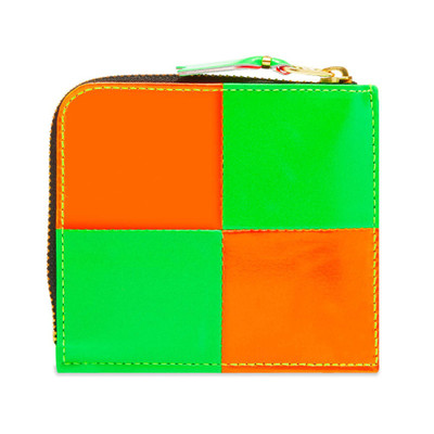 Comme Des Garçons Comme des Garcons Sa3100Fs Fluo Squares Zip Wallet outlook