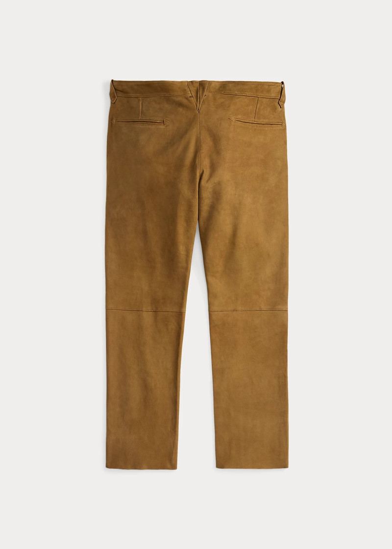 Slim Fit Suede Western Pant 5