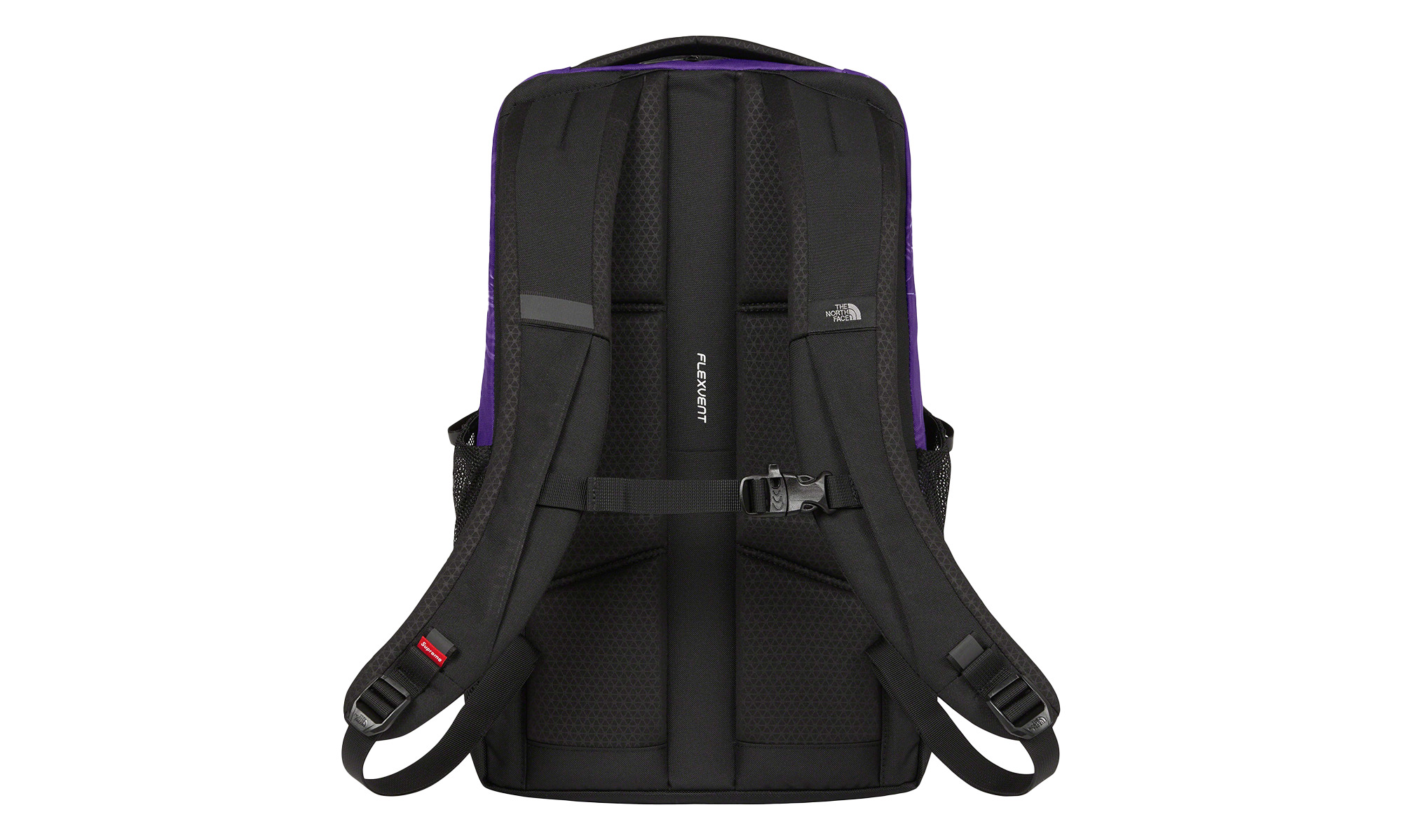Printed Borealis Trompe L'oeil Backpack "The North Face - Purple" - 3