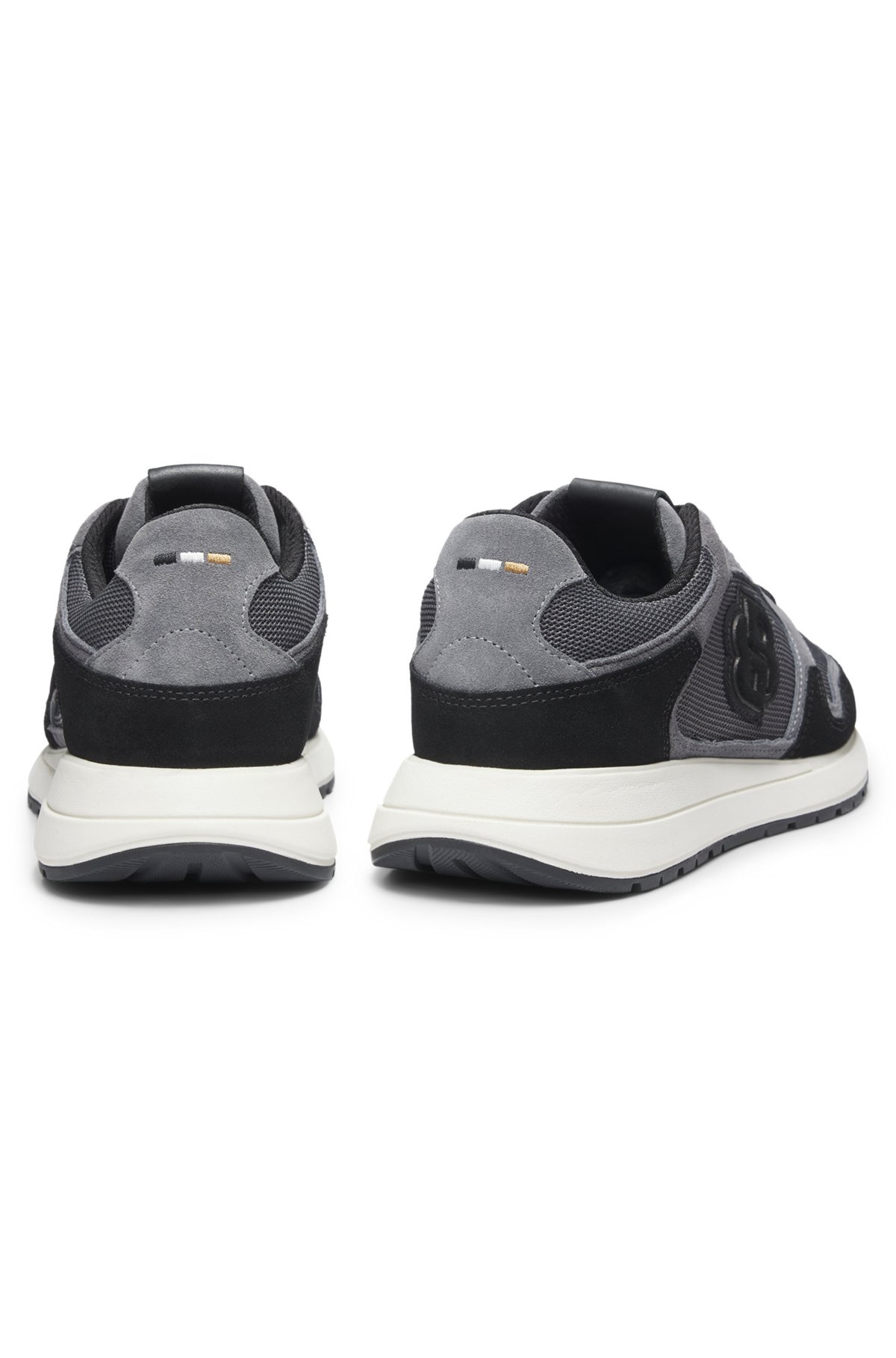 SUEDE TRAINERS WITH DOUBLE B MONOGRAM - 5