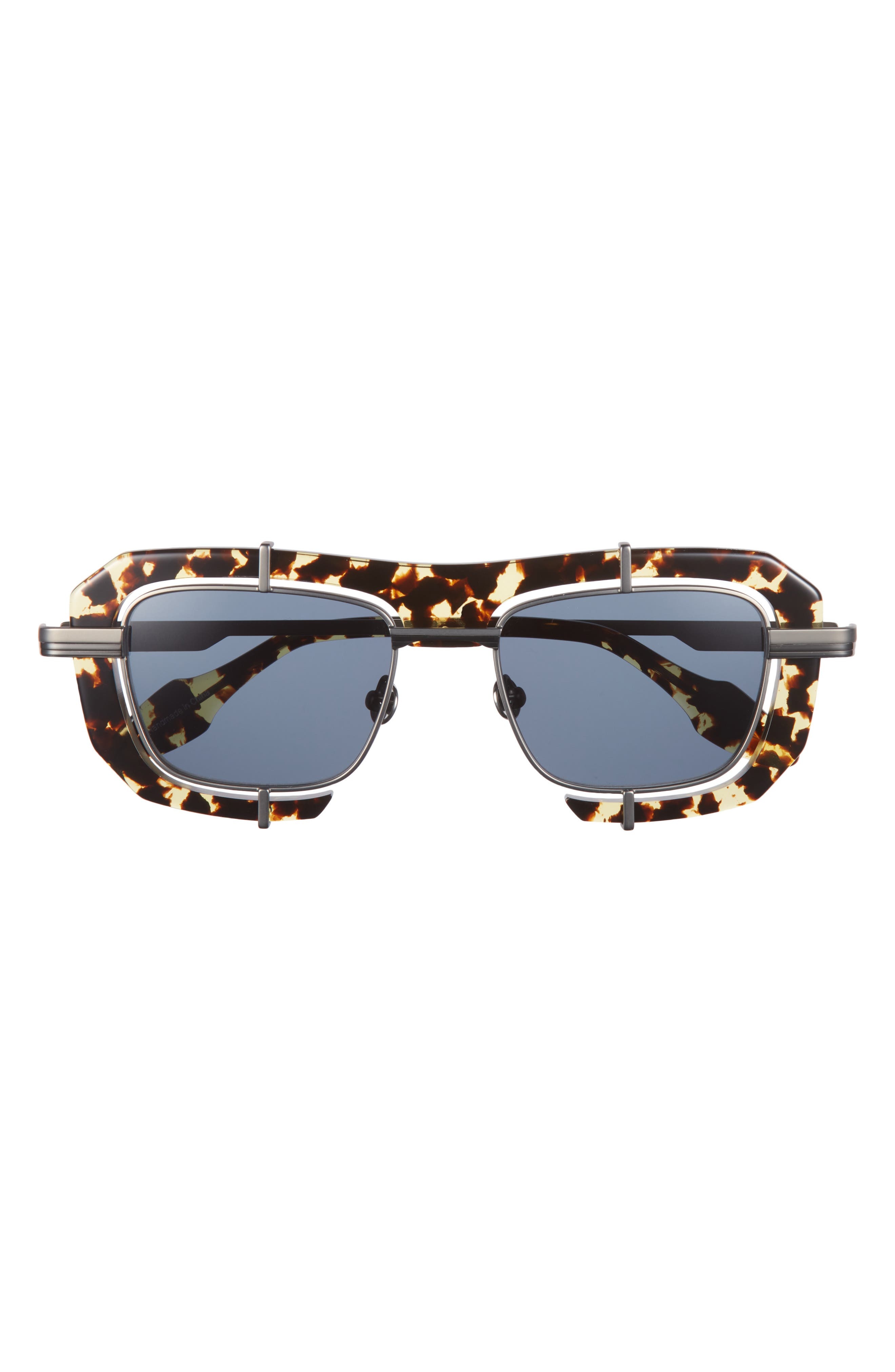 JW Anderson Geometric Double Frame Sunglasses in Medium Tortoiseshell at Nordstrom - 1