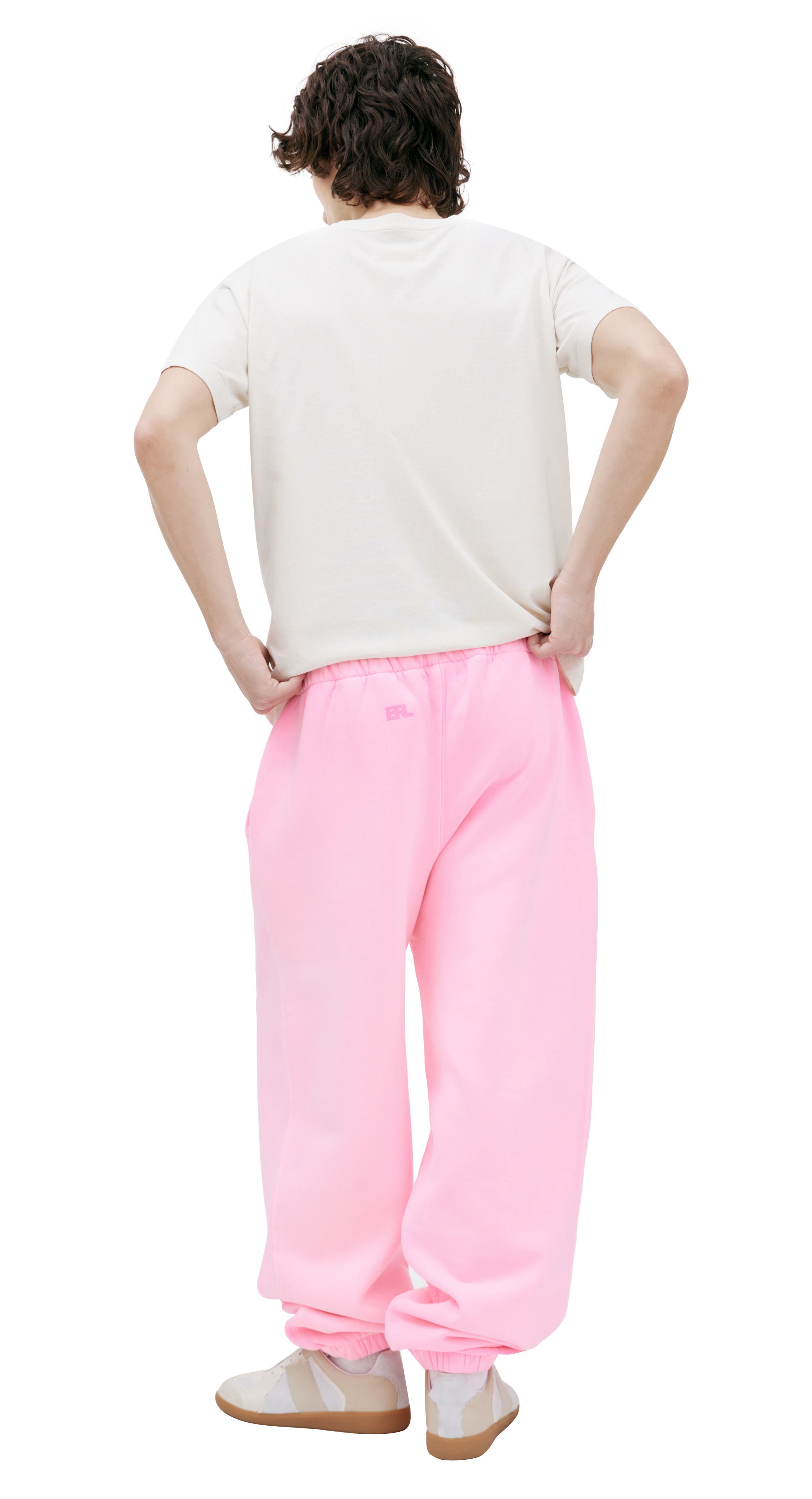 PINK COTTON TROUSERS - 3