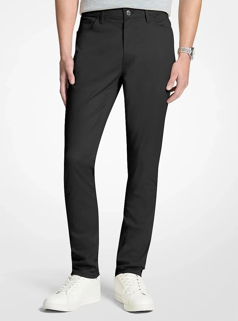 Parker Stretch Denim Pants - 1