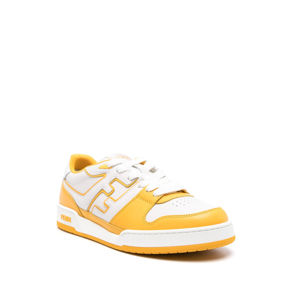 Fendi Yellow Trainers - Low-Tops Men - 4