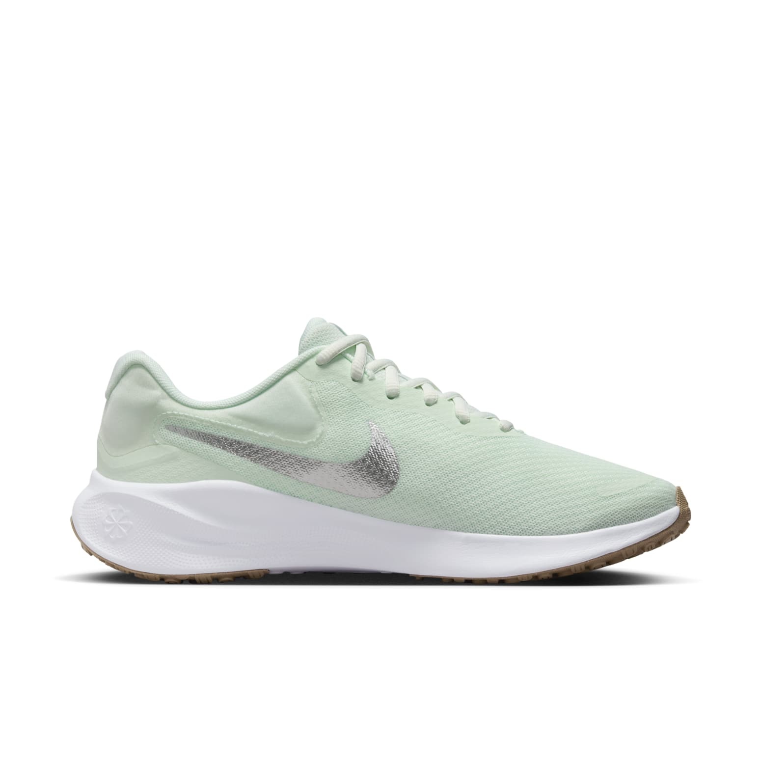 (WMNS) Nike Revolution 7 'Barely Green Metallic Silver' FB2208-303 - 2