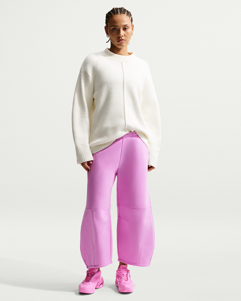 Nike Sportswear Phoenix Fleece Women's Loose Mid-Rise Barrel Pants 1