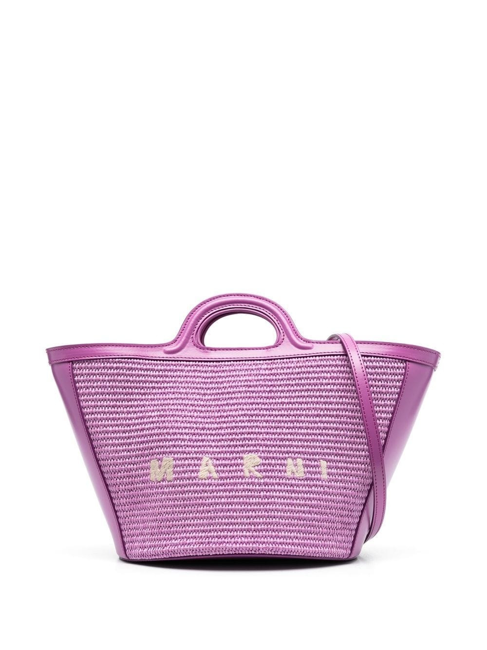 Tropicalia small woven bag - 1