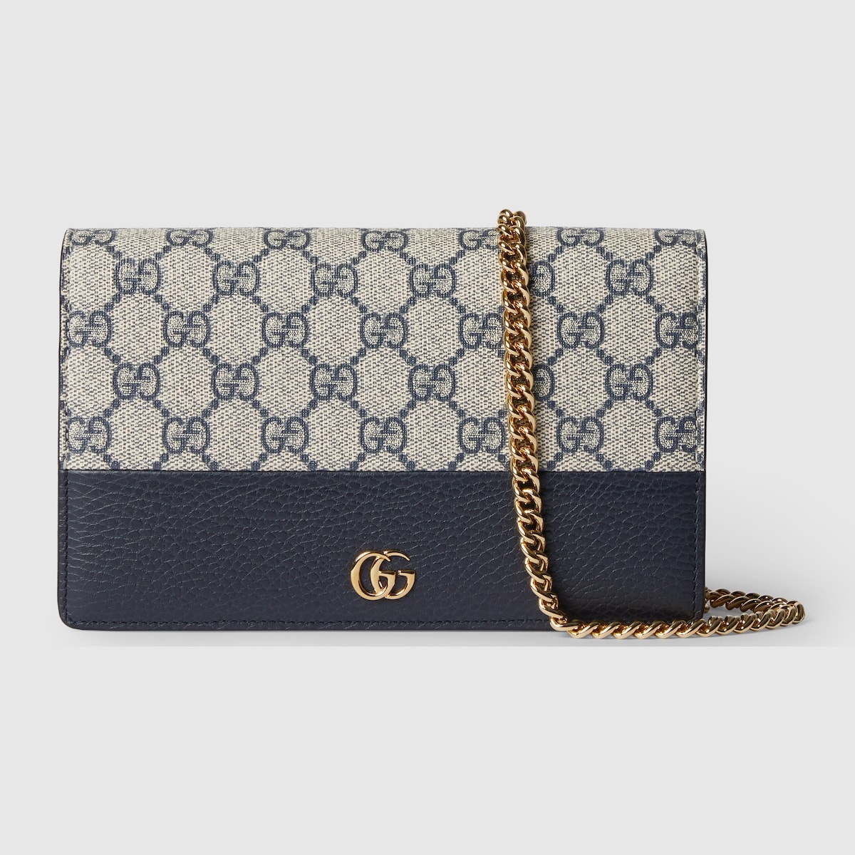 GUCCI GG Marmont bi-color mini chain bag | REVERSIBLE