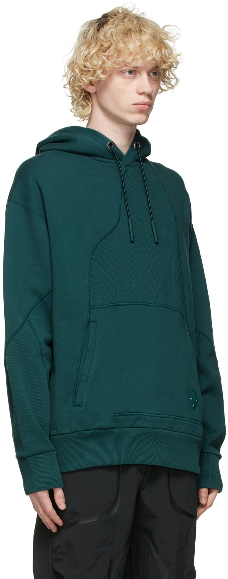 A-COLD-WALL* Blue Contour Line Hoodie outlook