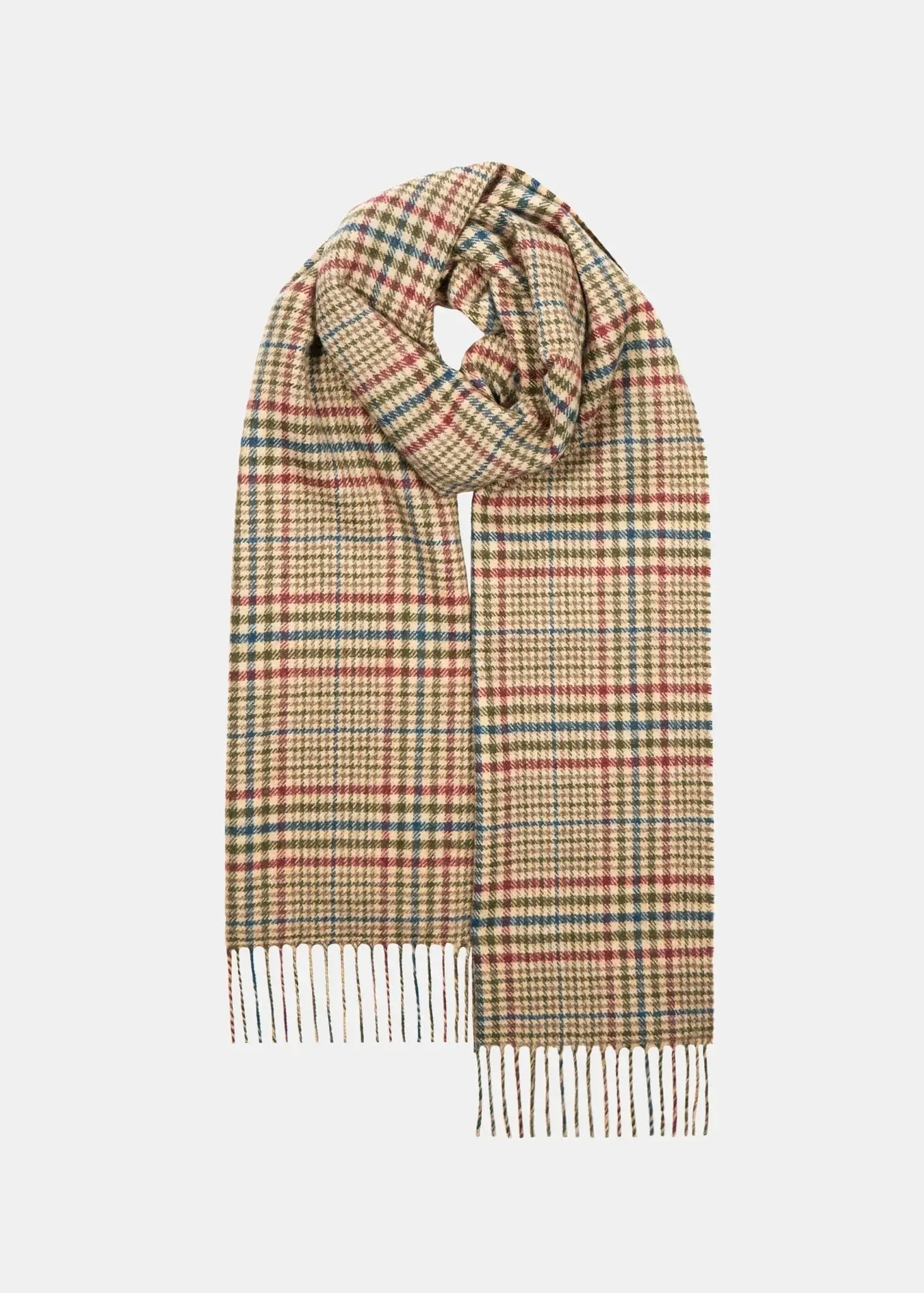 Unisex Oversized Lambswool Scarf Culross - 1