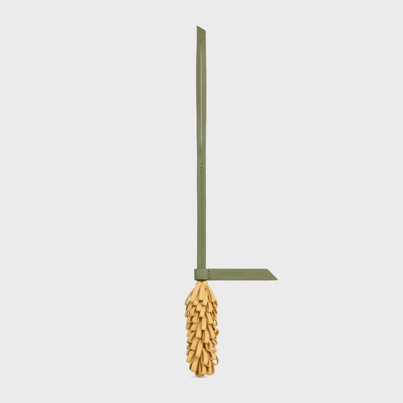 WHEAT CHARM IN SMOOTH LAMBSKIN 1