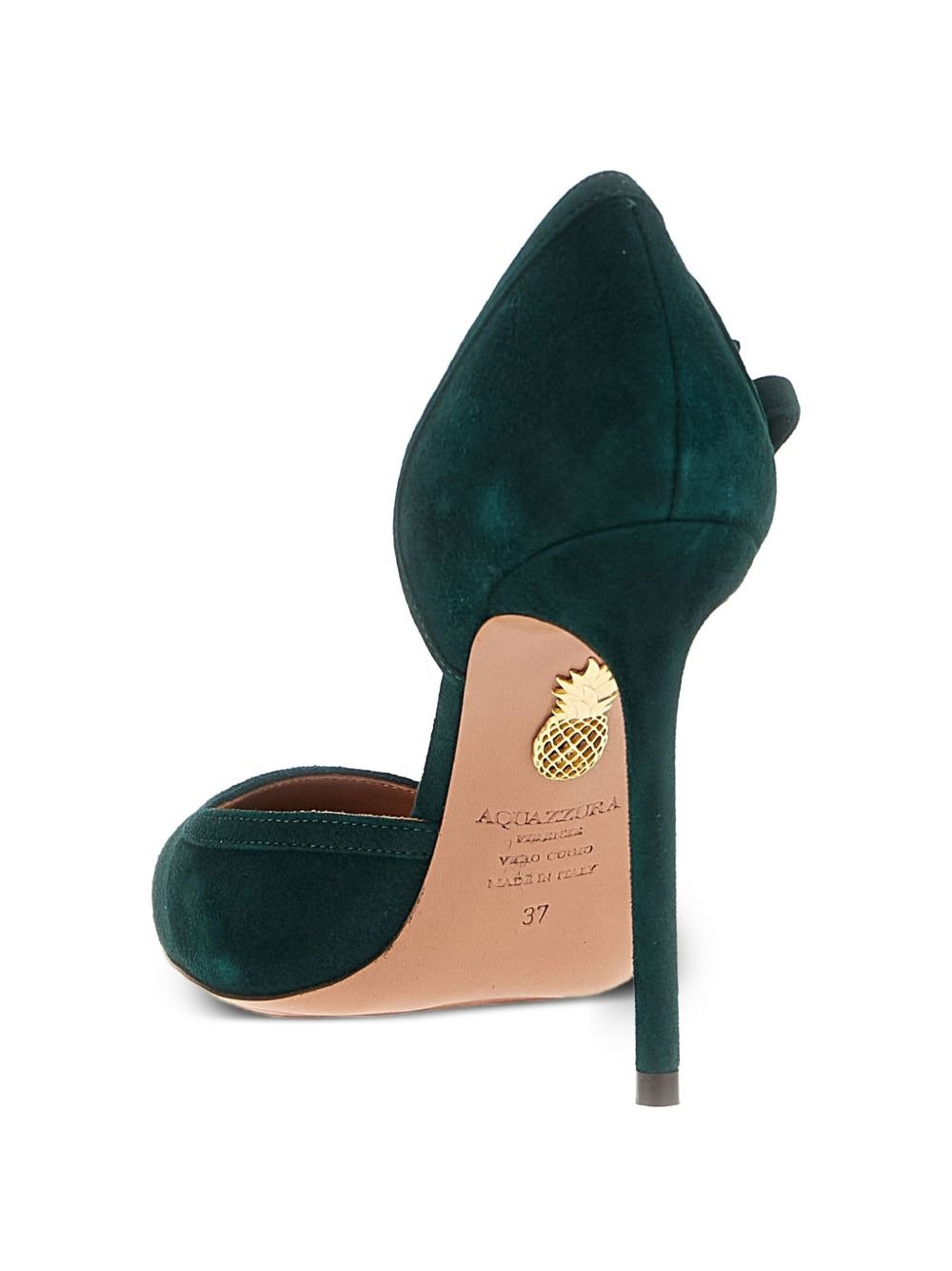 bow-detail cut-out pumps - 3