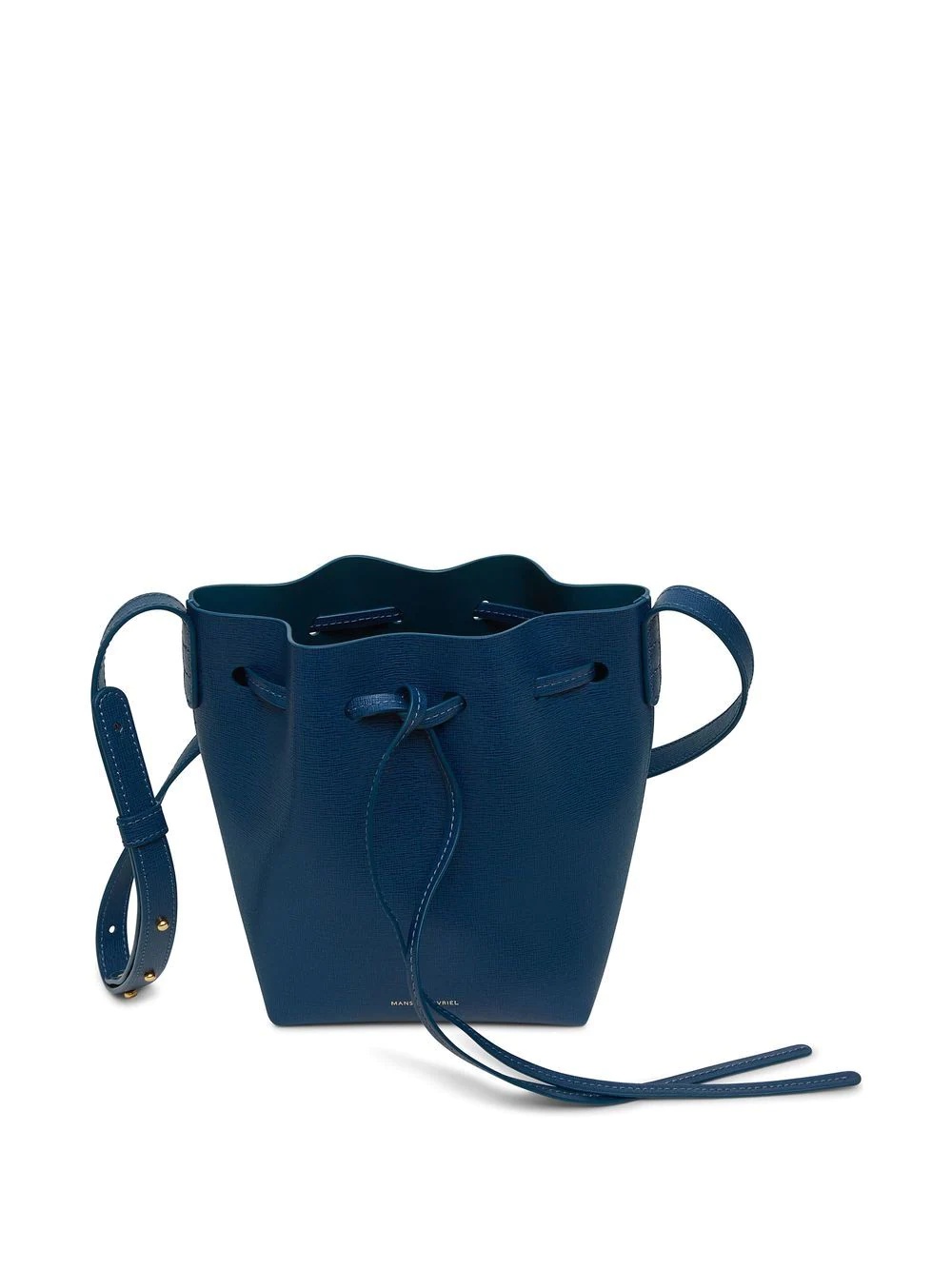 mini leather bucket bag - 4