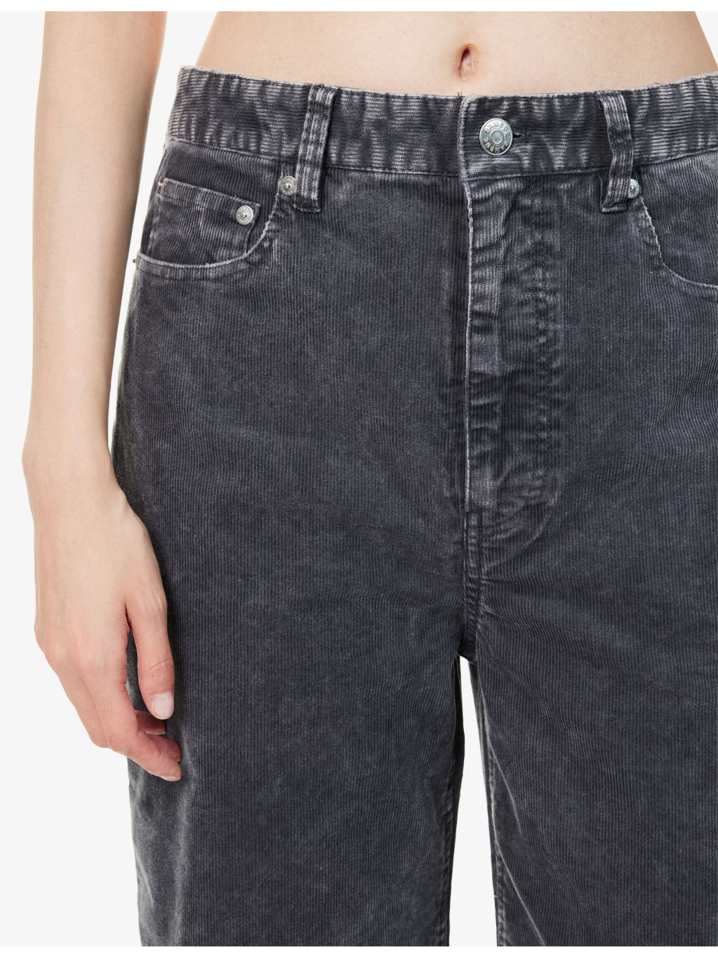 Sashelly Wide-Leg Stretch-Cotton Trousers - 5