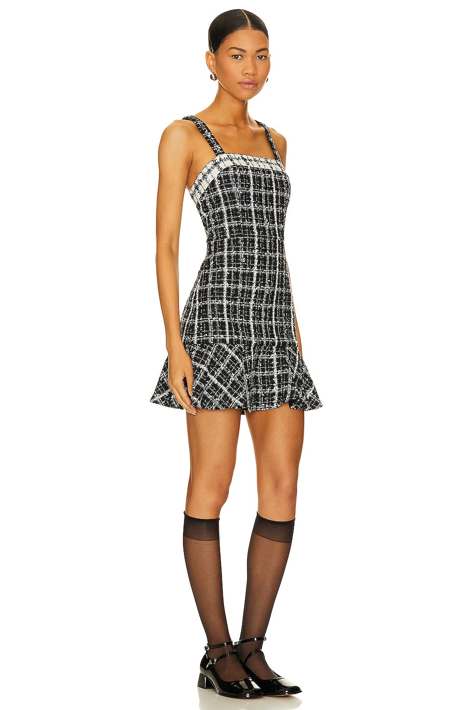 Kaidra Square Neck Mini Dress - 2