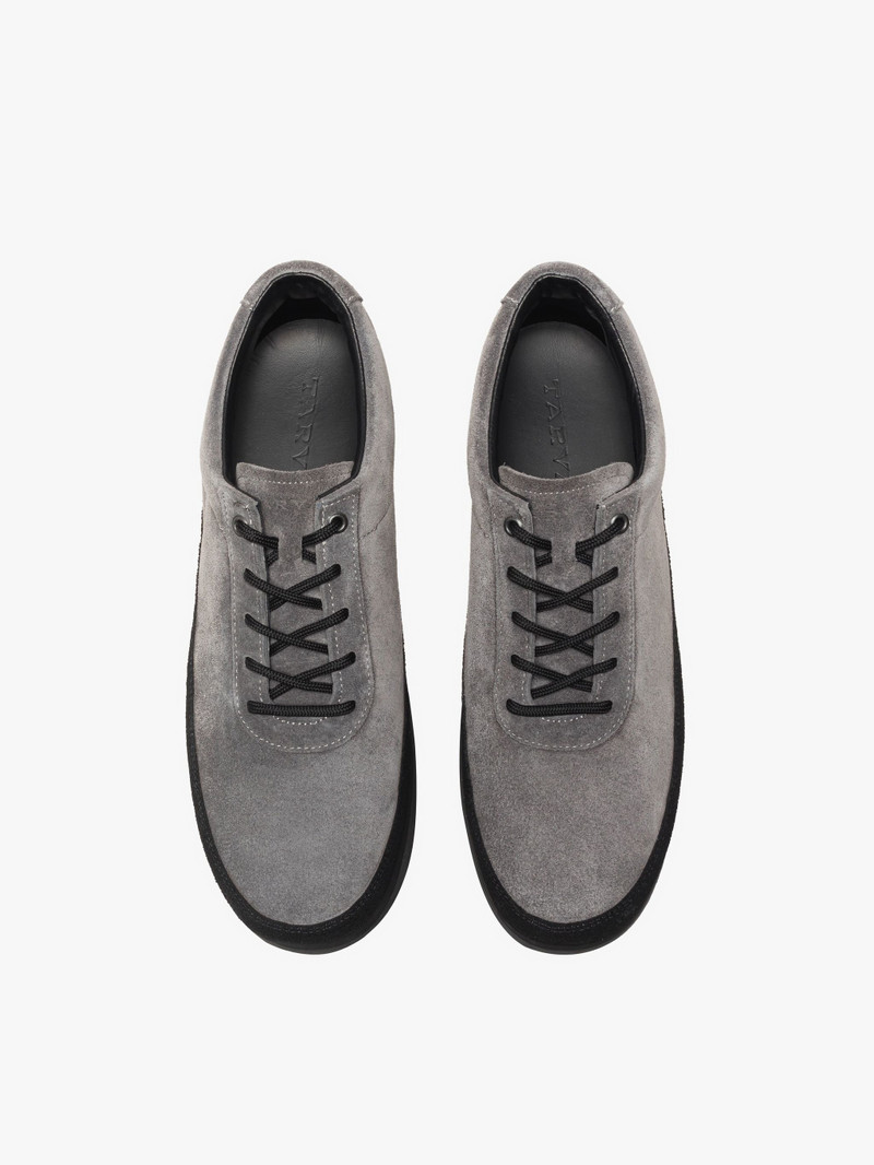 TARVAS DARK GREY SUEDE EXPLORER SHOES 3