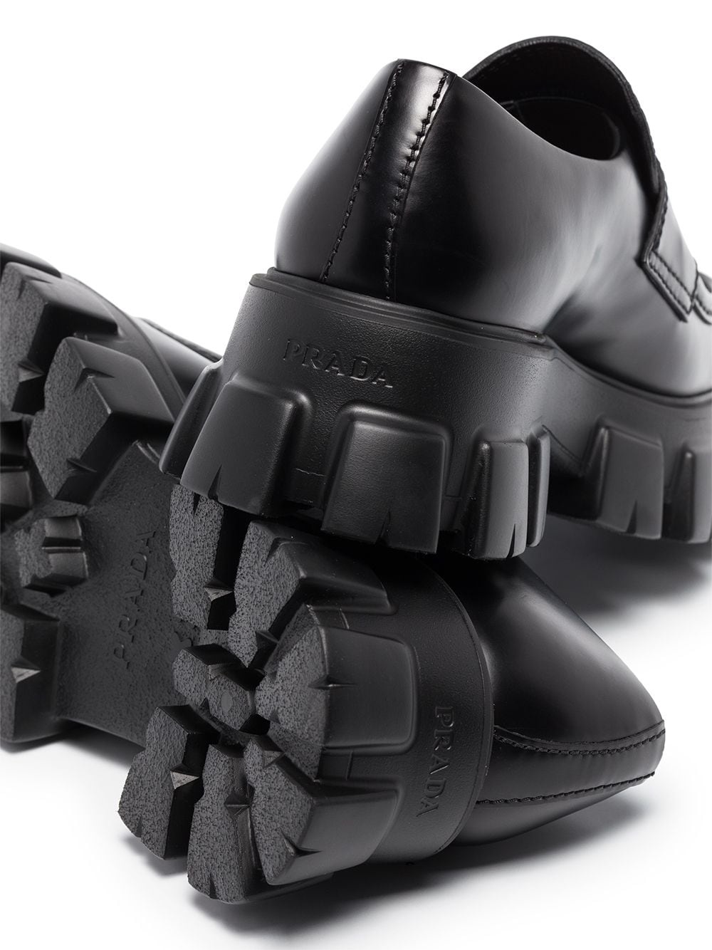 Monolith leather loafers - 2