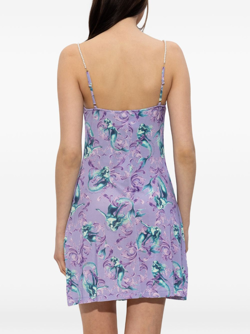 mermaid beaded strap dress 4