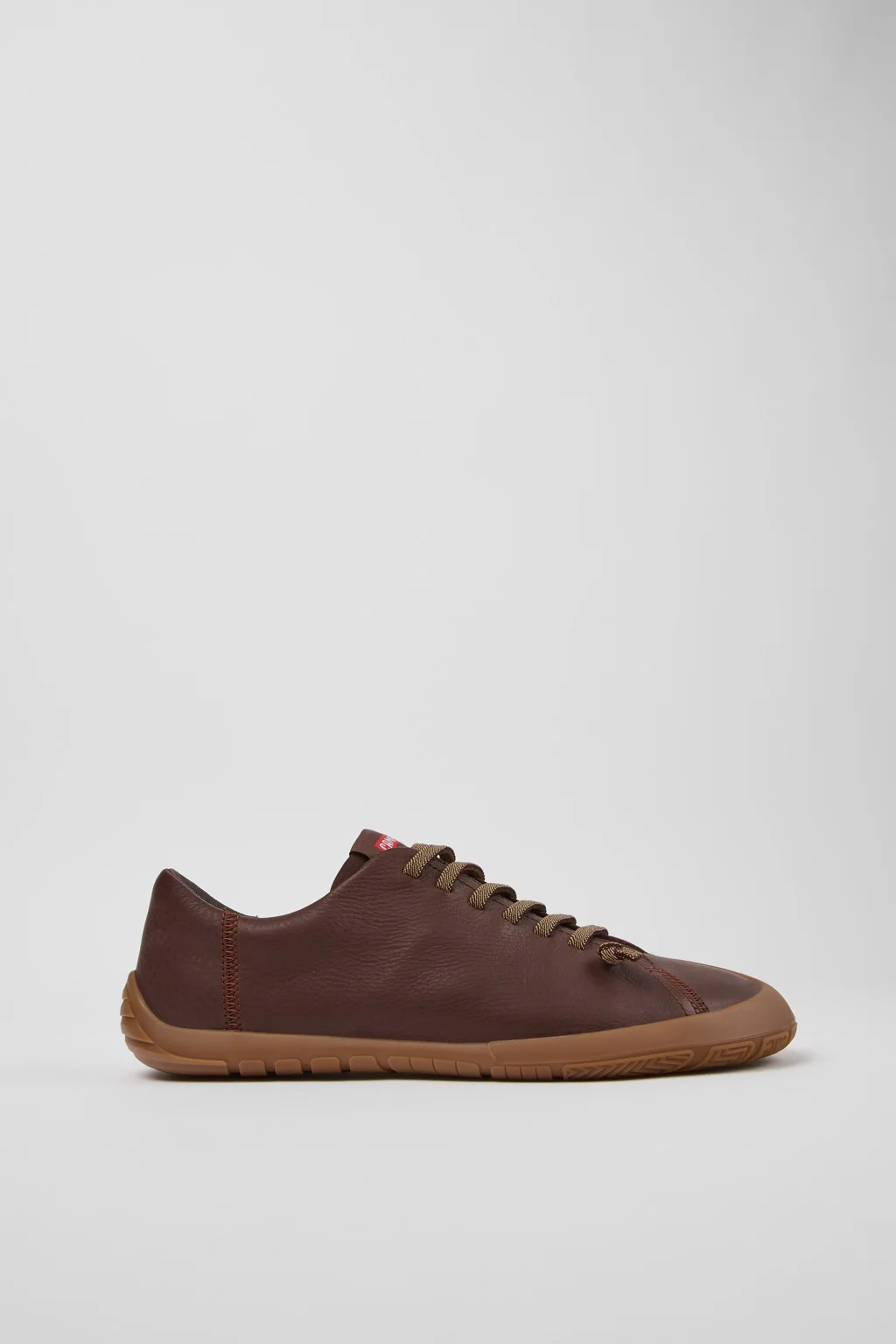Peu Path+ Brown Leather Shoes for Men. - 1