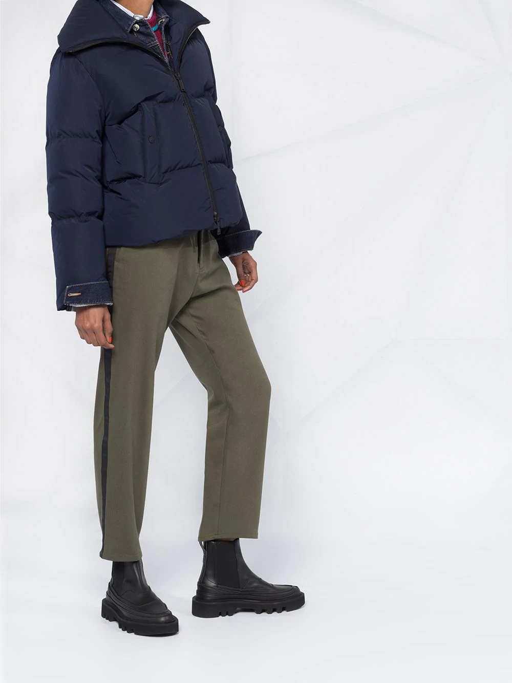 high neck puffer jacket - 4