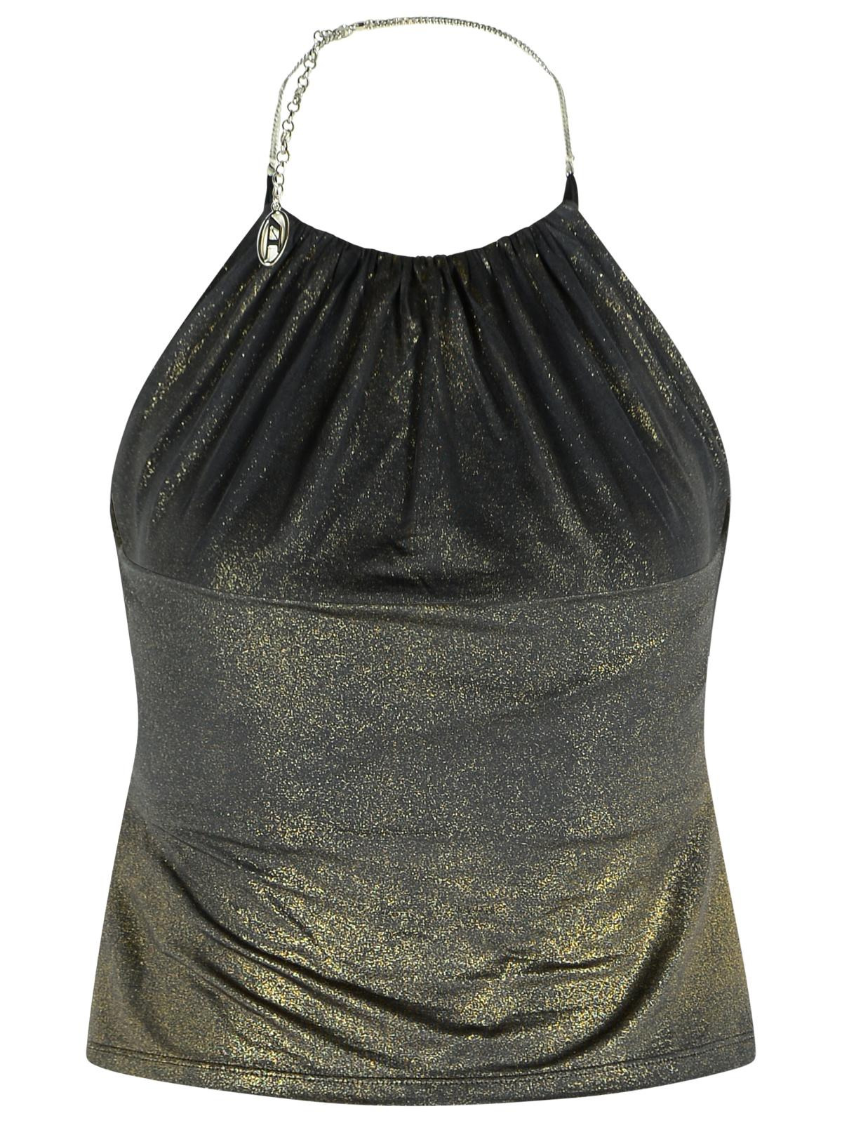 Diesel Grey Acetate Blend Top Women - 3
