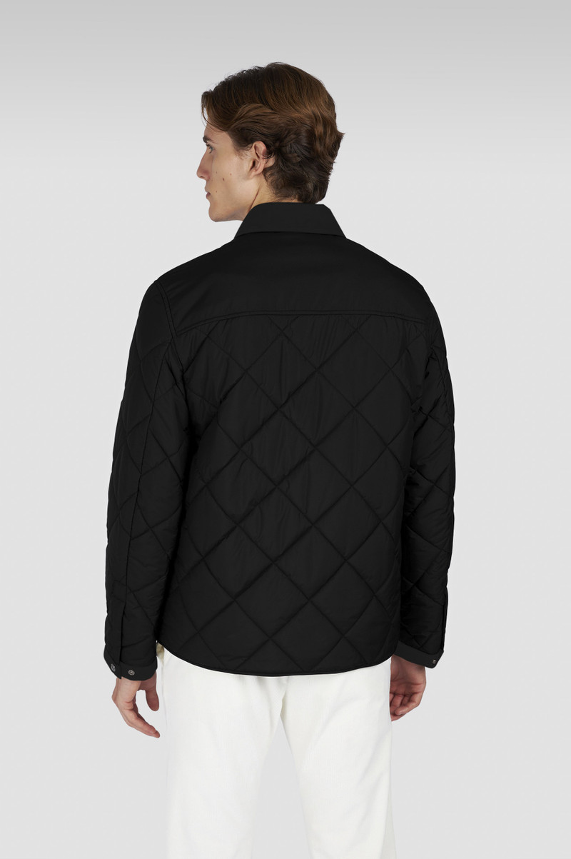 QUILTED JACKET IN TECHNICAL FABRIC WITH ALCANTARA® DETAILS 3