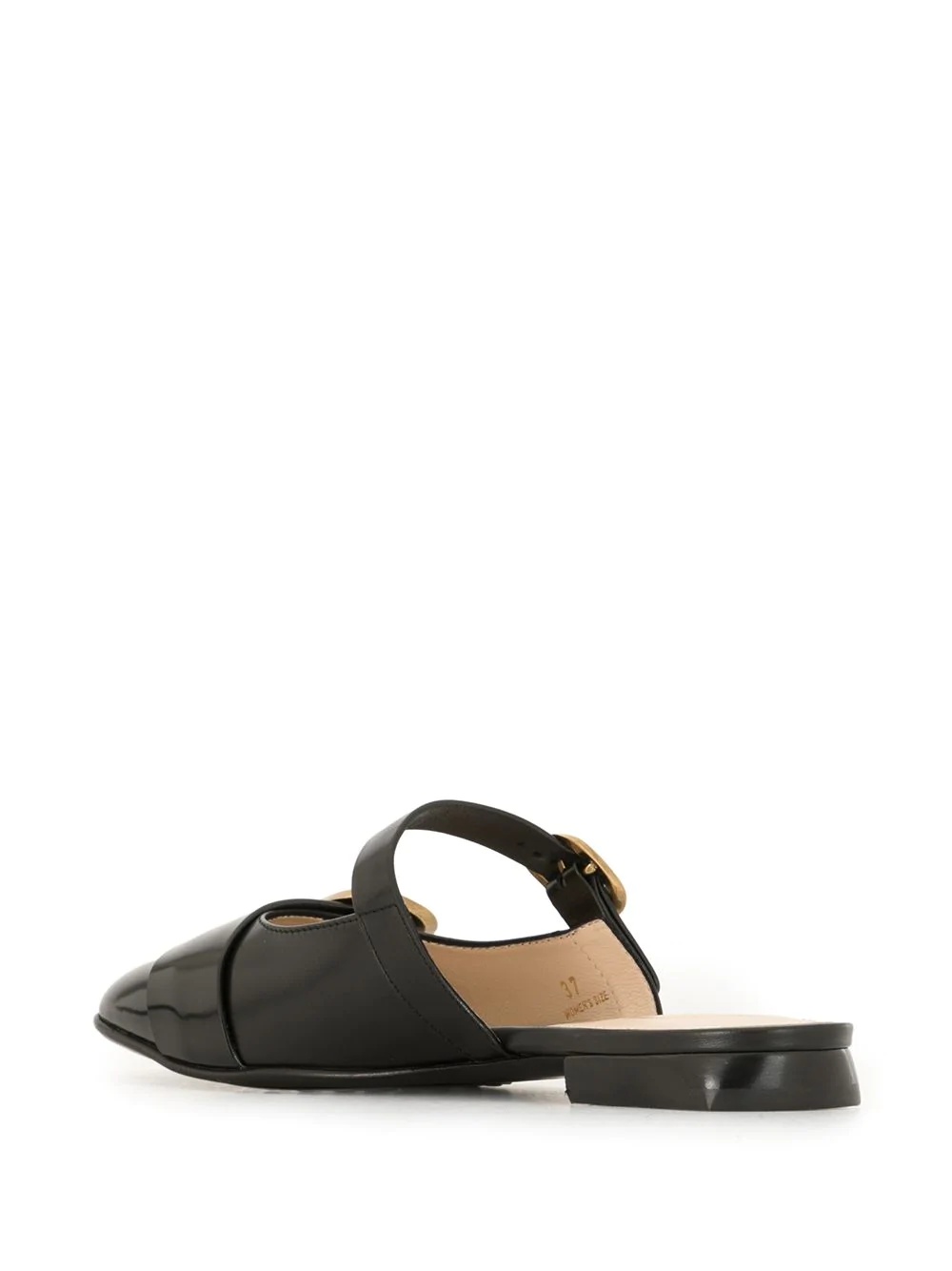 buckle-detail slip-on sandals - 3