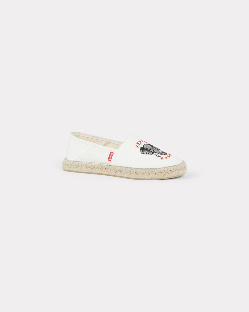 Embroidered canvas espadrilles 1