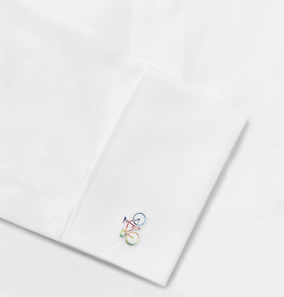 Paul Smith Silver-Tone and Enamel Cufflinks outlook