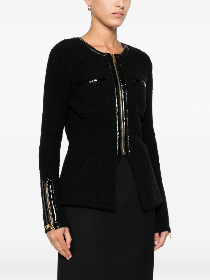zip-front pocket cardigan 3