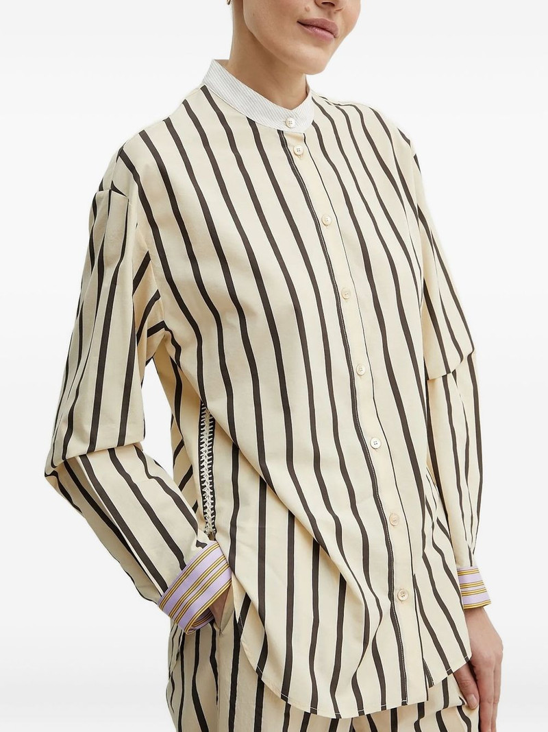 stripe-pattern shirt 1