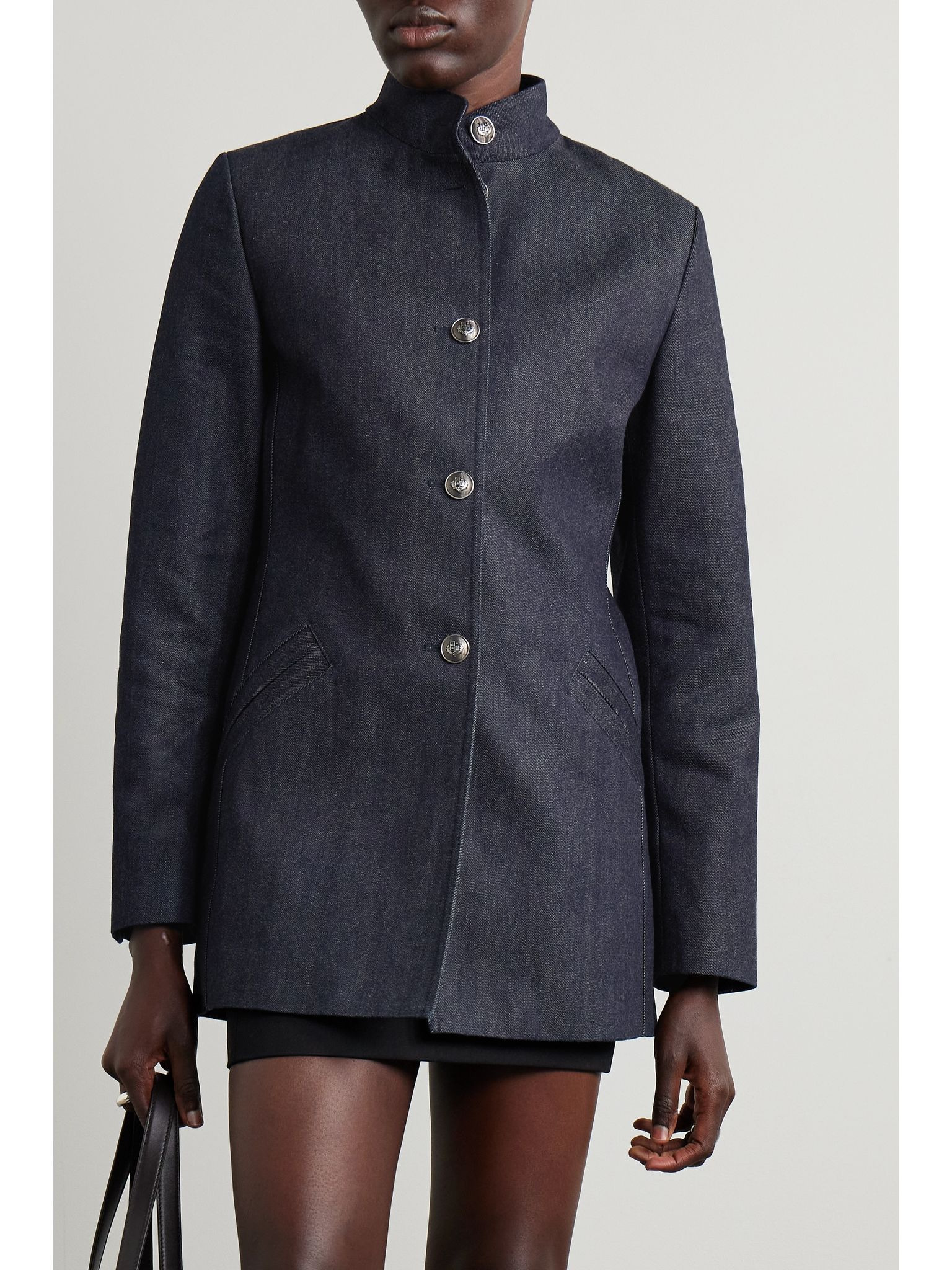 Nataniel denim jacket Dark denim - 3